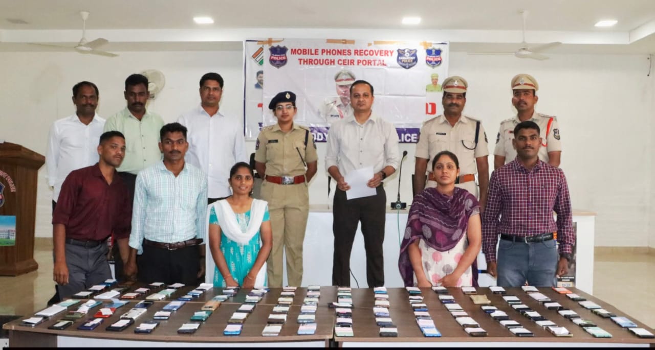 కామారెడ్డి జిల్లా పోలీసుల ఘనత