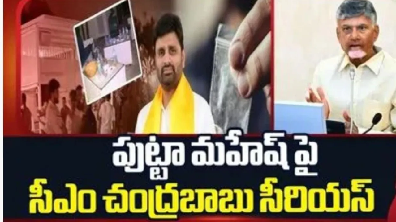 ఎంపీ పుట్టా మహేష్‌పై సీఎం చంద్రబాబు నిప్పులు.. 