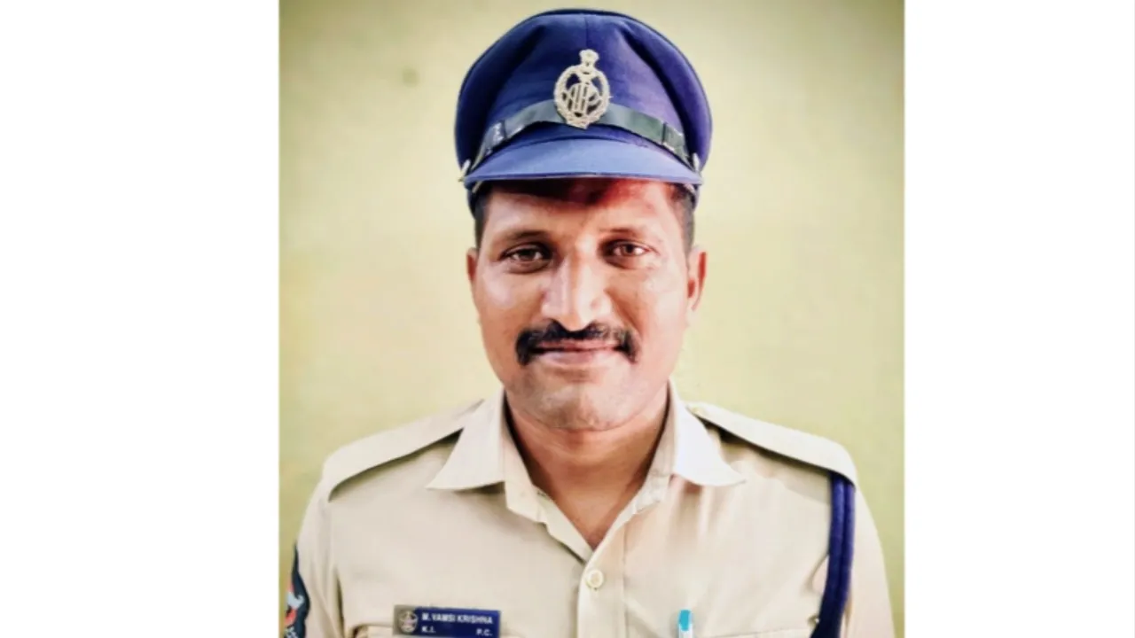 సేవకు గుర్తింపు… విస్సన్నపేట కానిస్టేబుల్ వంశీకృష్ణకు కేంద్ర పురస్కారం!