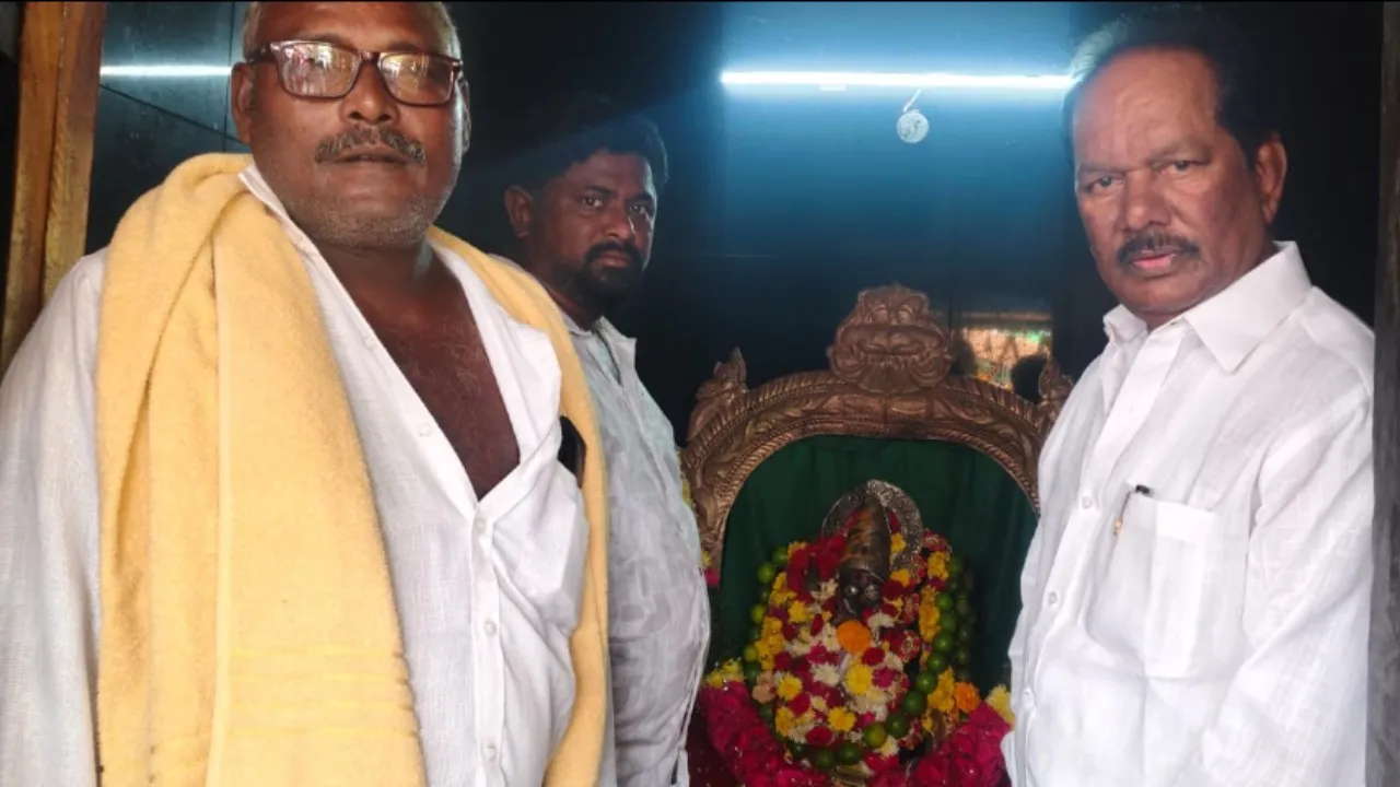 నూగొండపల్లిలో అంకమ్మ తల్లి కొలుపు.. 