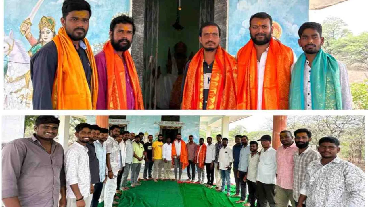 కొండమడుగు శ్రీ శ్రీ బీరప్ప స్వామి  దేవాలయ కమిటీ   చైర్మన్ గా  కడం విక్రమ్