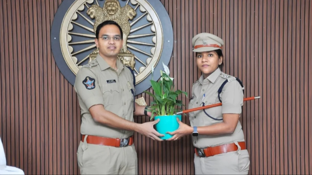 మదనపల్లె డీఎస్పీగా బాధ్యతలు చేపట్టిన బి. పావని.. 