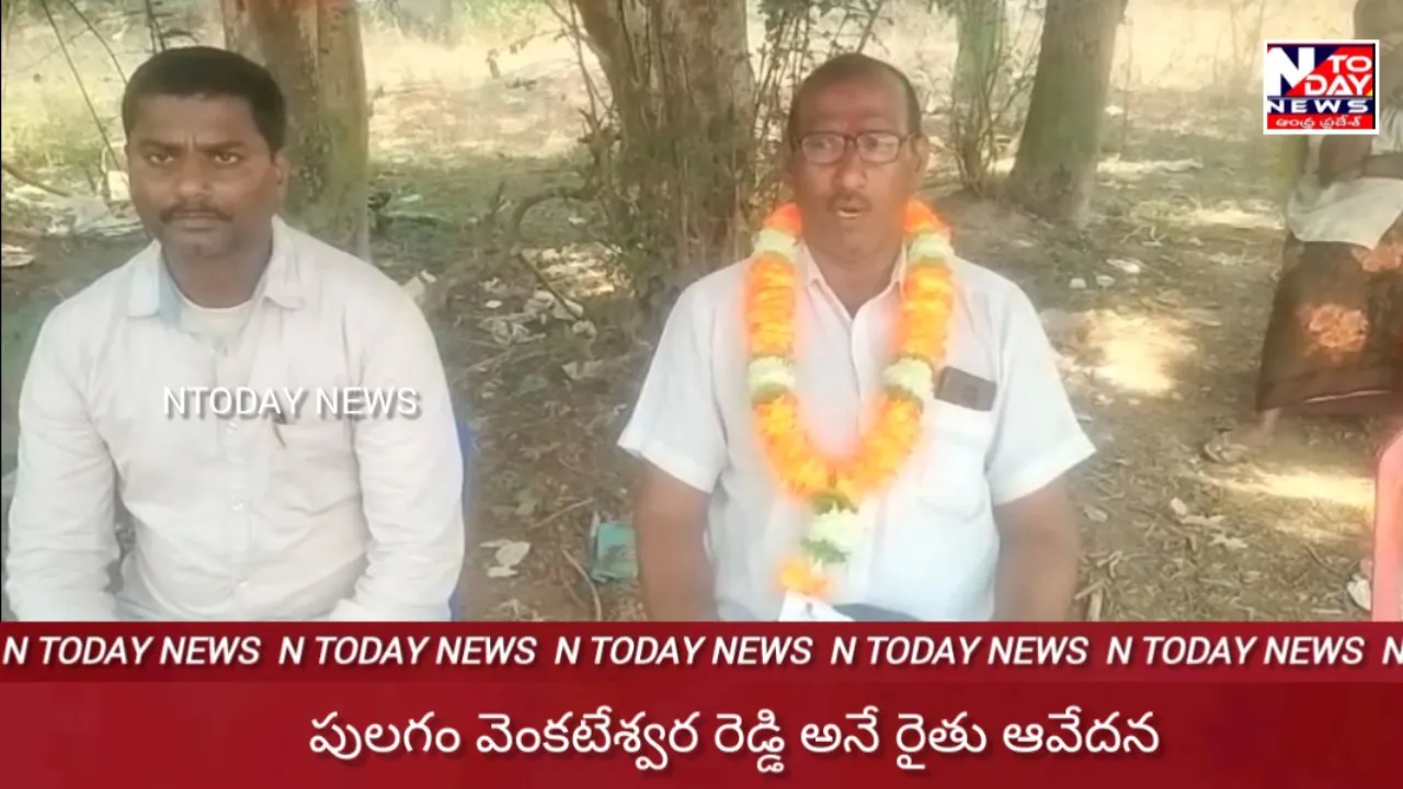 కోటపాడు గ్రామంలో దౌర్జన్యంగా మామిడికాయలు కోసిన వారిపై చర్యలు చేపట్టాలని దీక్ష