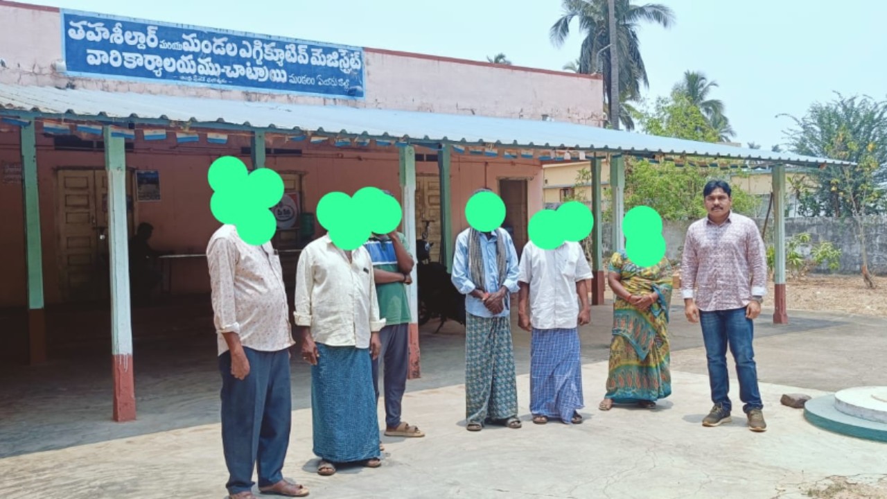 చాట్రాయి మండలం లో ఎక్సైజ్ పాత నేరస్తులు ఆరుగురు బైండోవర్ 