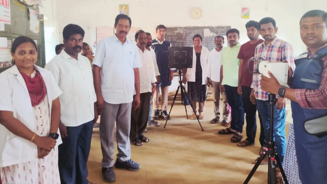 రెడ్డిగూడెంలో విజయవంతంగా TB ముక్త భారత్ ఉచిత వైద్య శిబిరం