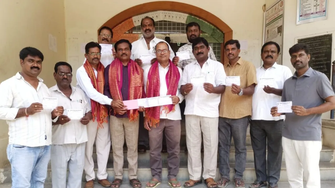 నార్కట్‌పల్లిలో  టీయూడబ్ల్యూజే (ఐజేయు) సభ్యత్వ నమోదు కార్యక్రమం