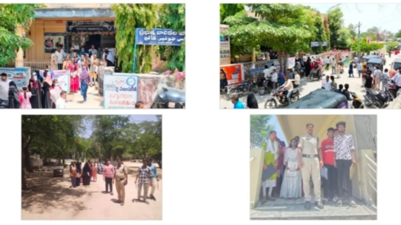పదో తరగతి, ఇంటర్ సప్లిమెంటరీ పరీక్ష కేంద్రాల వద్ద డ్రోన్లతో గట్టి నిఘా:- జిల్లా ఎస్పీ శ్రీ ధీరజ్ కునుబిల్లి ఐపీఎస్ 