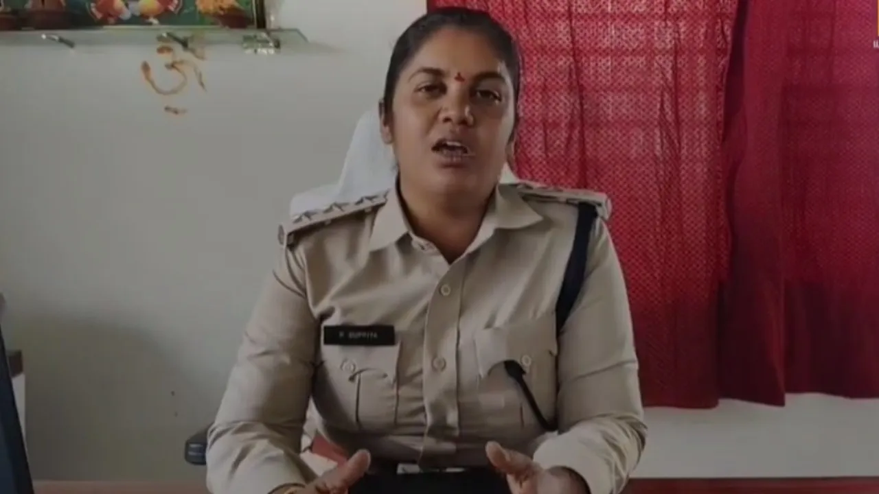 పుంగనూరులో ప్రైవేట్ పాఠశాల బస్సుల తనిఖీలు నిర్వహించిన ఎంవీఐ సుప్రియ