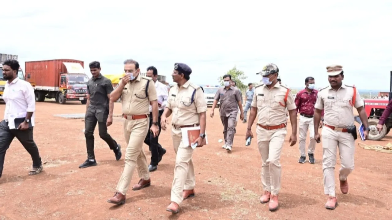 కుప్పంలో సీఎం చంద్రబాబు పర్యటనకు పటిష్ట భద్రత.. ASL నిర్వహించిన చిత్తూరు అధికారులు