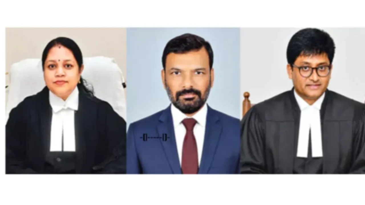 ఆంధ్రప్రదేశ్ హైకోర్టుకు ముగ్గురు అదనపు న్యాయమూర్తుల నియామకం