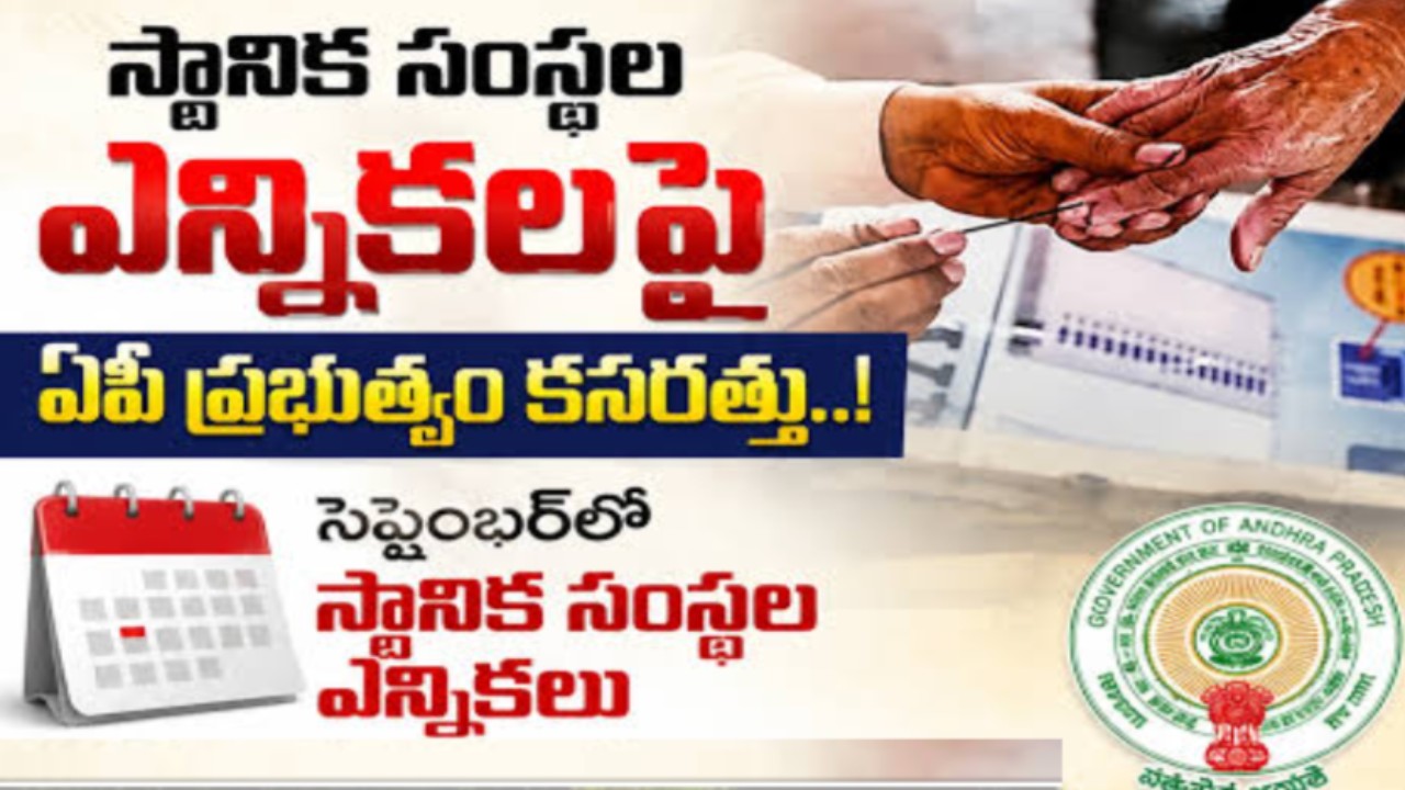 ఏపీలో స్థానిక సంస్థల ఎన్నికలకు రంగం సిద్ధం
