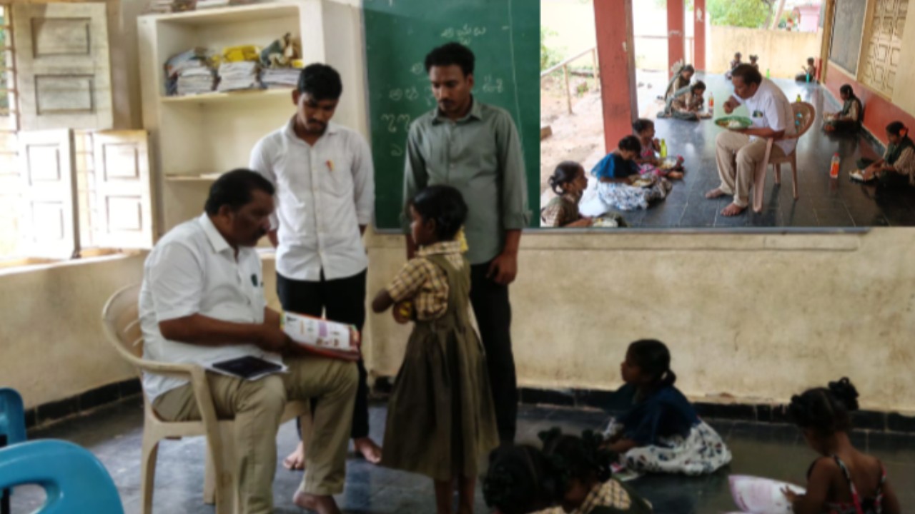 ఉపాధ్యాయులు రుచి చూసిన తర్వాతే విద్యార్థులకు మధ్యాహ్న భోజనం వడ్డించాలి ఎంఈవో 1మాసగిరి శ్రీనివాస్ 