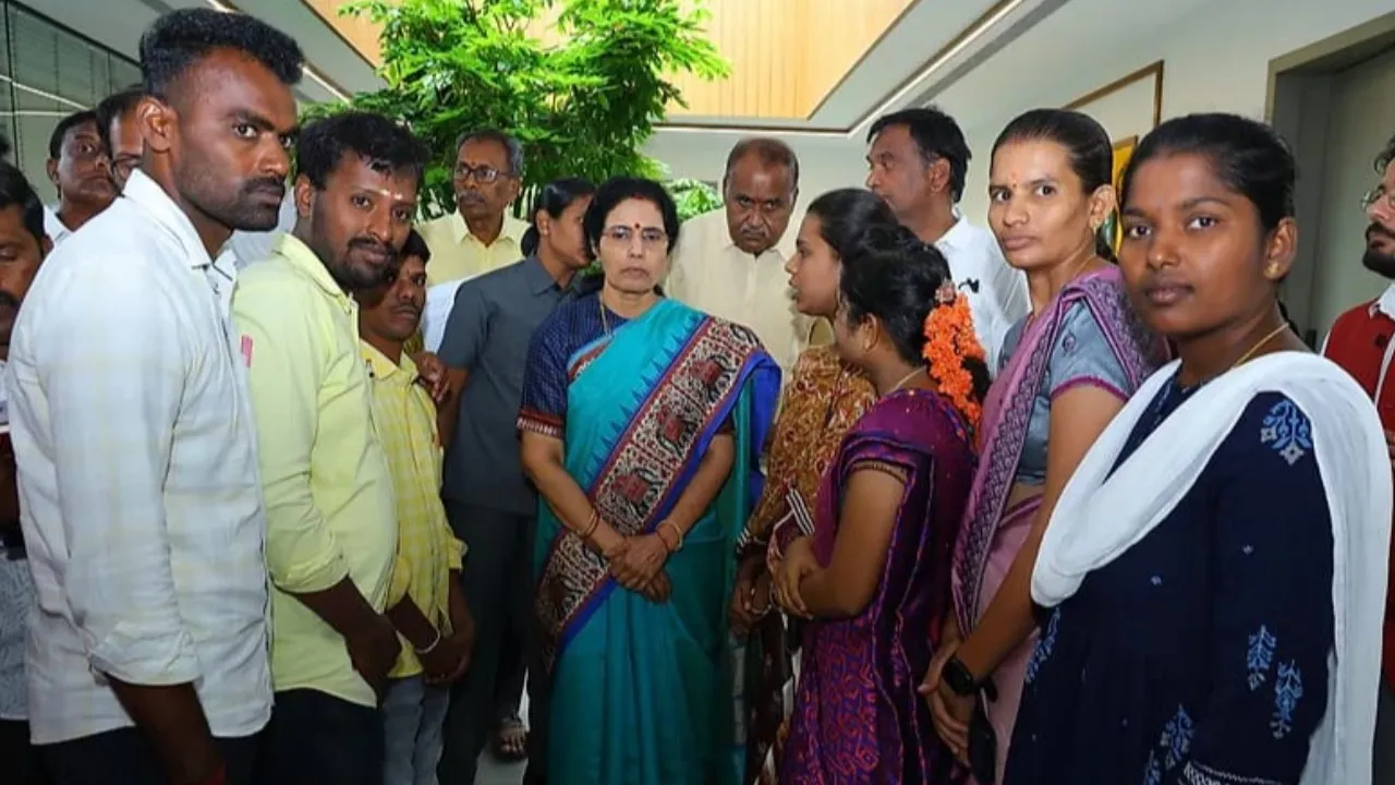 గెస్ట్ లెక్చరర్ల సమస్యల పరిష్కారానికి కృషి చేస్తాం: నారా భువనేశ్వరి