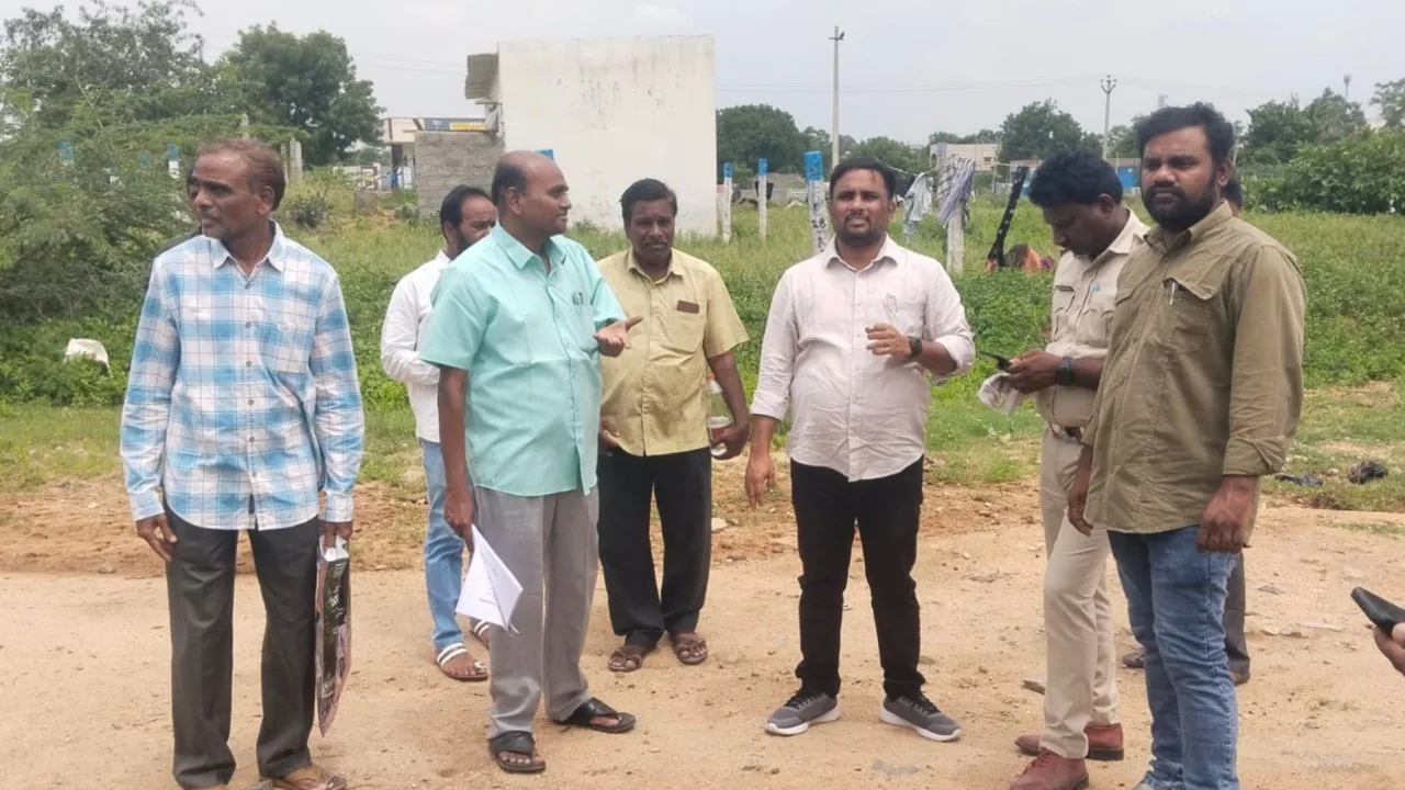 649 సర్వే నెంబర్ భూమిపై పూర్తి స్థాయిలో రీ-సర్వే 