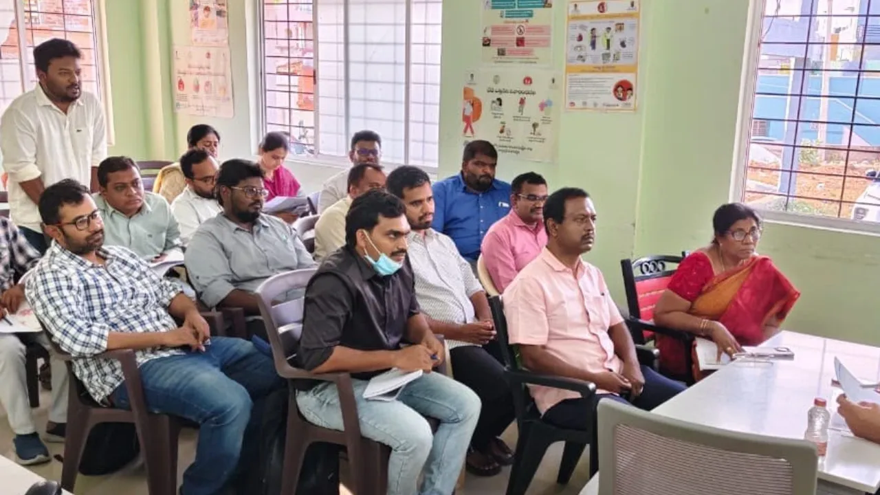 కుప్పంలో పబ్లిక్ పాజిటివ్ పర్సెప్షన్‌పై డీఎంహెచ్‌ఓ సమీక్ష.. 