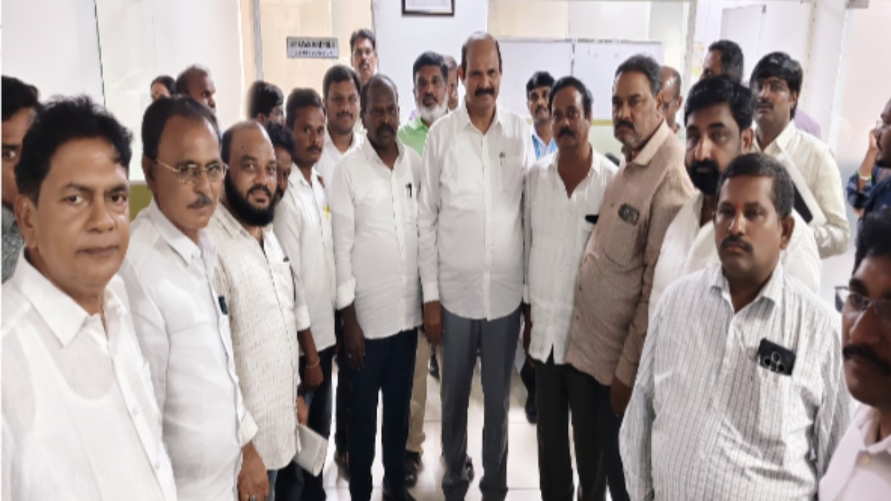 తిరువూరు అభివృద్ధికి అమరావతిలో మంత్రులతో ఎమ్మెల్యే వరుస భేటీలు