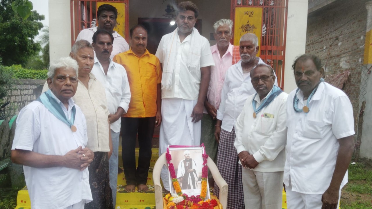 పెనుగొలనులో భాషావేత్త చిలుకూరి నారాయణరావు 137వ జయంతి వేడుకలు