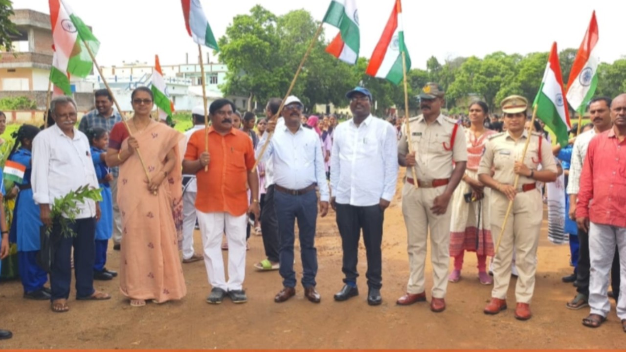 తిరువూరులో ఘనంగా హర్ ఘర్ తిరంగా కార్యక్రమం