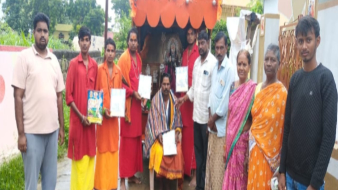 గోమాత ప్రచారకుడు కాశీనాథ్‌కు ఘన సన్మానం