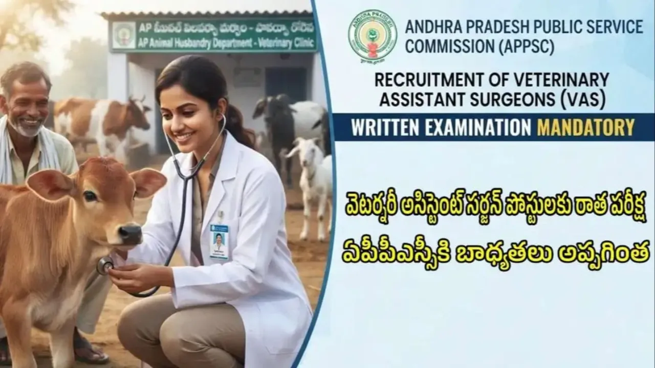 వీఏఎస్ ఉద్యోగాల భర్తీ విధానంలో మార్పు.. మళ్లీ ఏపీపీఎస్సీకే బాధ్యత