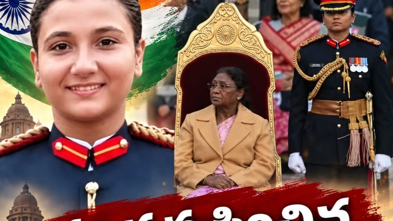 రాష్ట్రపతి ADCగా తొలి మహిళా ఆర్మీ అధికారి.. 