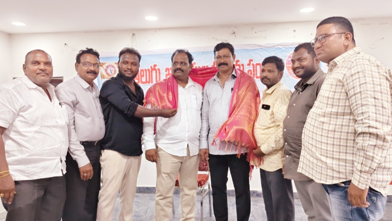 తెలుగు జర్నలిస్టుల సంక్షేమ సంఘం కన్వీనర్‌గా వంగలపూడి రంగారావు