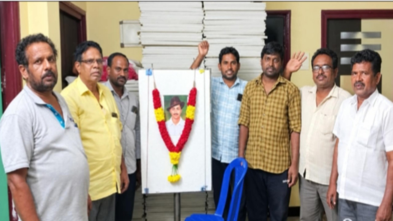 తిరువూరులో భగత్ సింగ్ జయంతి వేడుకలు