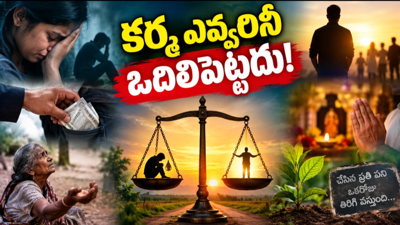కర్మ ఎవ్వరినీ వదిలిపెట్టదు.. కాలం అన్నింటికీ సమాధానం చెబుతుంది!